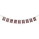 Mississippi State University Tailgate Banner by Hanna’s Handiworks – Lightweight Pre-Strung Fabric Decoration for Indoor or Outdoor – Represent your NCAA College & Show Team Spirit with MSU Fan Décor