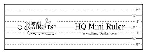 Handi Quilter, Inc Mini Ruler 2in x 6in (HG00359)