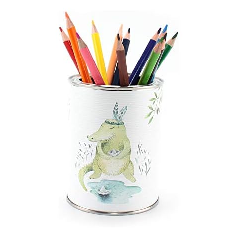 Pot à crayons animaux de la jungle - nikima Cover
