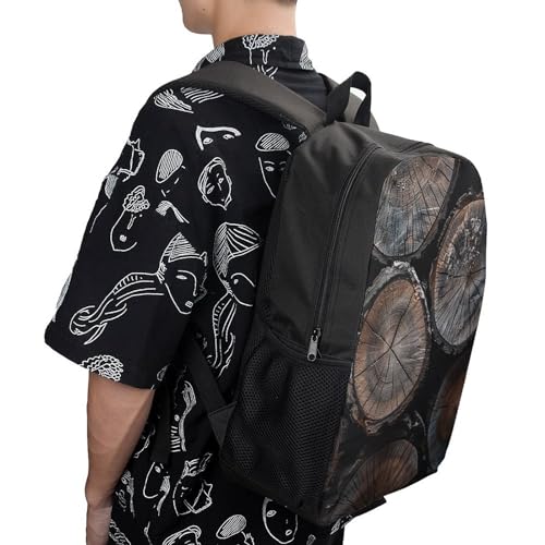 Mochila de hombro impermeable 17 pulgadas para camping y viaje miniatura 5