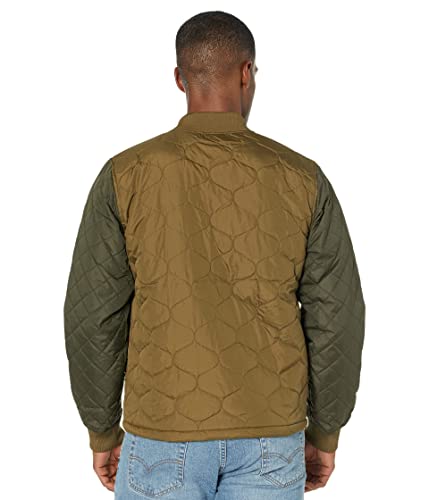 Image of U.S. POLO ASSN. Men's Contrast Quilted Bomber Jacket