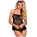 EVBEA Sexy Lingerie Hard Completi Transparent Chemise Intimi Donna Sexy Erotico Lingerie Esotico Pizzo e Bella Babydoll Set