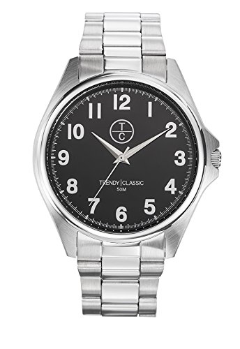 Montre homme quartz CM1018-02 : finie la panne de style avec ce cadran noir
