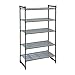 Cambro Cbu244264Vs4580 Camshelving Basics Starter Unit 3V+1S 24X42X64 Brushed Graphite 1 Each