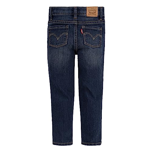 Levi's Girls' 710 Super Skinny Fit Jeans, Blue Asphalt, 2T2