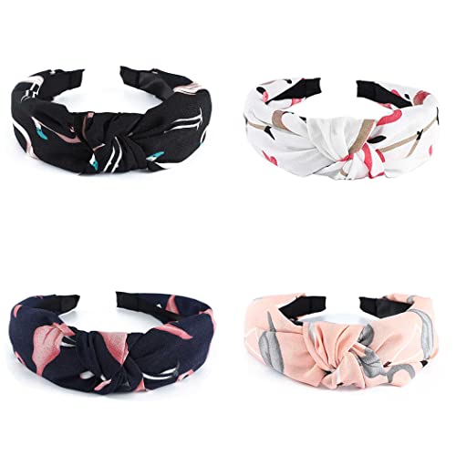 Yean Boho Bandeau large croisé avec imprimé floral tendance pour femme et fille Cover