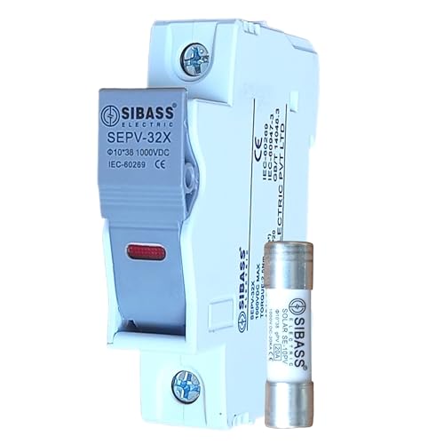 Image of Kenbrook Solar Sibass DC Fuse 20A with Fuse Holder (20A - Set of 3)