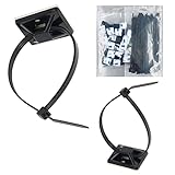 Photo Gallery wahsure supporto autoadesivo con chiusura lampo da 3/4" 100 pezzi con fascette da 15,2 cm, 100 pezzi, nero, clip per cavi elettrici per pedaliera, supporto per gestione di ancoraggi appiccicosi suqare Photo Gallery wahsure supporto autoadesivo con chiusura lampo da 3/4" 100 pezzi con fascette da 15,2 cm, 100 pezzi, nero, clip per cavi elettrici per pedaliera, supporto per gestione di ancoraggi appiccicosi suqare