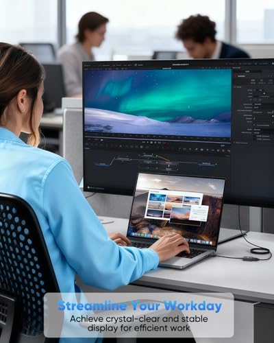 Adaptador DisplayPort a VGA 2 unidades miniatura 5