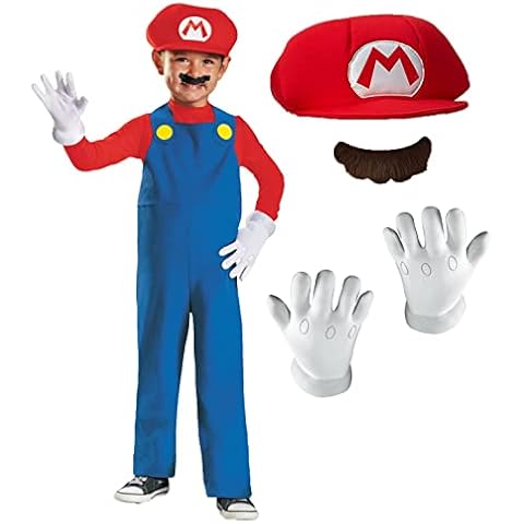 Disfraz Mario Bros Niño Cover