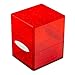 Ultra Pro - Satin Cube 100+ Standard Size Card Deck Box (Red Glitter) - Protect Your Gaming Cards, Sports Cards or Collectible Cards In Stylish Glitter Deck Box