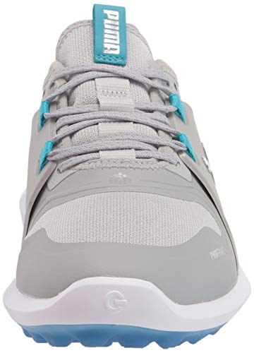 Puma Womens Ignite Fasten8 Golf Shoe, High Rise-Puma Silver-Scuba Blue, 7.5 Us #TOP1