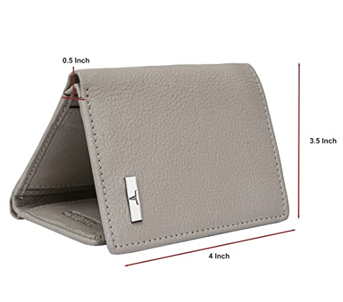 Image of URBAN FOREST Travis Sand Leather Wallet for Men