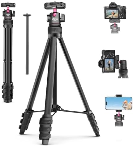 ULANZI Tripé de Câmera e Smartphone 2 em 1 MT-51 - Tripé Portátil...