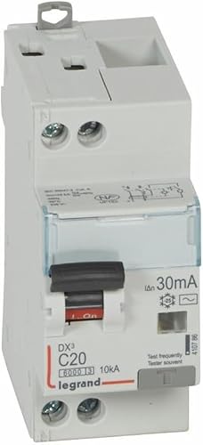 Legrand 410786 Differentialschutzschalter, Monoblock, DX³6000, 10 kA, hohe und n