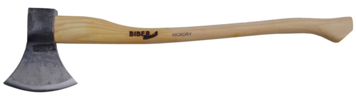 Biber Muller Beaver-Axe Broad bit Felling 1400g,5.10 Pound – Classic-S line – American Hickory Handle – Hand Forged in Austria- 7019,14