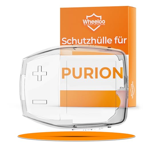 Display Schutz für Bosch Purion wasserdicht & transparent I Ebike Schutzhülle gegen Kratzer & Wasser I E-Bike Monitor Displayschutz I transparente Fahrrad Computer Abdeckung I E Bike Zubehör Wheeloo