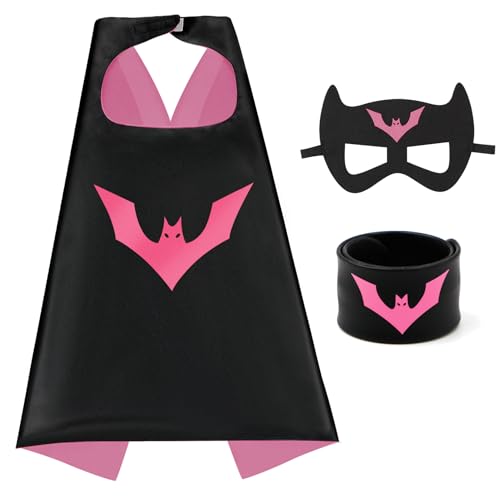 Mizzuco Kids Dress Up Capes and Masks Set Kids Costume for Party Favors