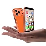 CoolBuBu Mini Kids Phone Mini Smartphone with 3.0" HD Touch Screen World's Smallest Mobile Phones For Kids Tiny Cell Phone App Download WiFi GPS Face lD Gifts for Boys Girls
