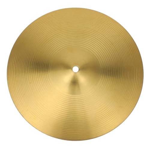 Levemolo Drum Hardware Cymbal Pack Sturdy Brass Alloy Drum Cymbals for Improvement