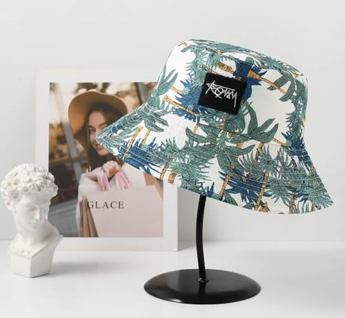 Image of Quanhaigou Bucket Hats Unisex Summer Travel Beach Fisherman Cap for Men Women Teens