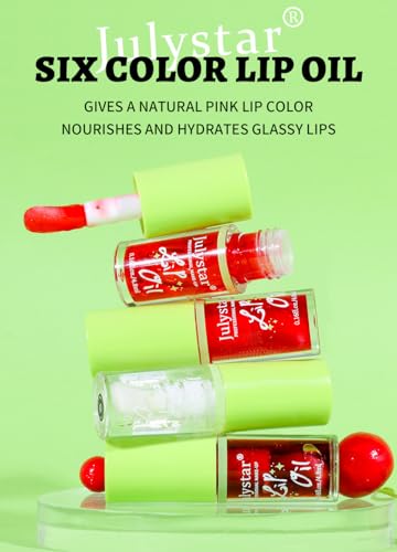 INTEROOKIE Beautiful makeup, long-lasting moisturizing, transparent water gloss lip oil, moisturizing and fruity lips, mirror shaped lip balm (5) - Image 8