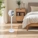 Imagen de Ventilador de pie silencioso oscilante de 360°