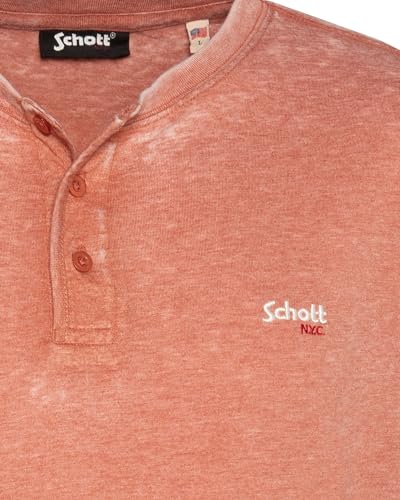 Schott NYC Tsstriker2 T-shirt homme en coton premium