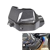 MT09 Coolant Fluid Cover 100% Full Pure Carbon Fiber Water Cooler Cover Fairing For YAMAHA MT 09 FZ09 FZ 09 2013-2016 2017 2018 2019 2020 2021 2022 2023