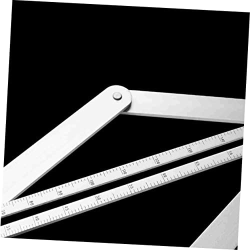 Herramienta Medidora de Ángulos Multiángulo de Aleación de Aluminio 2 Piezas miniatura 4