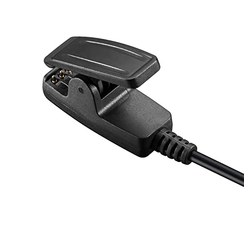 Cable de carga de repuesto compatible con Garmin Vivomove Trend, cable USB Disscool cargador magnético accesorios para reloj inteligente (1 m)