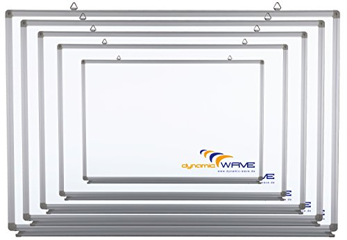 Whiteboard 150 x 100 cm Magnetisch und Beschreibbar Magnettafel Magnetwand mit Aluminium-Rahmen Stiftablage 15 Größen