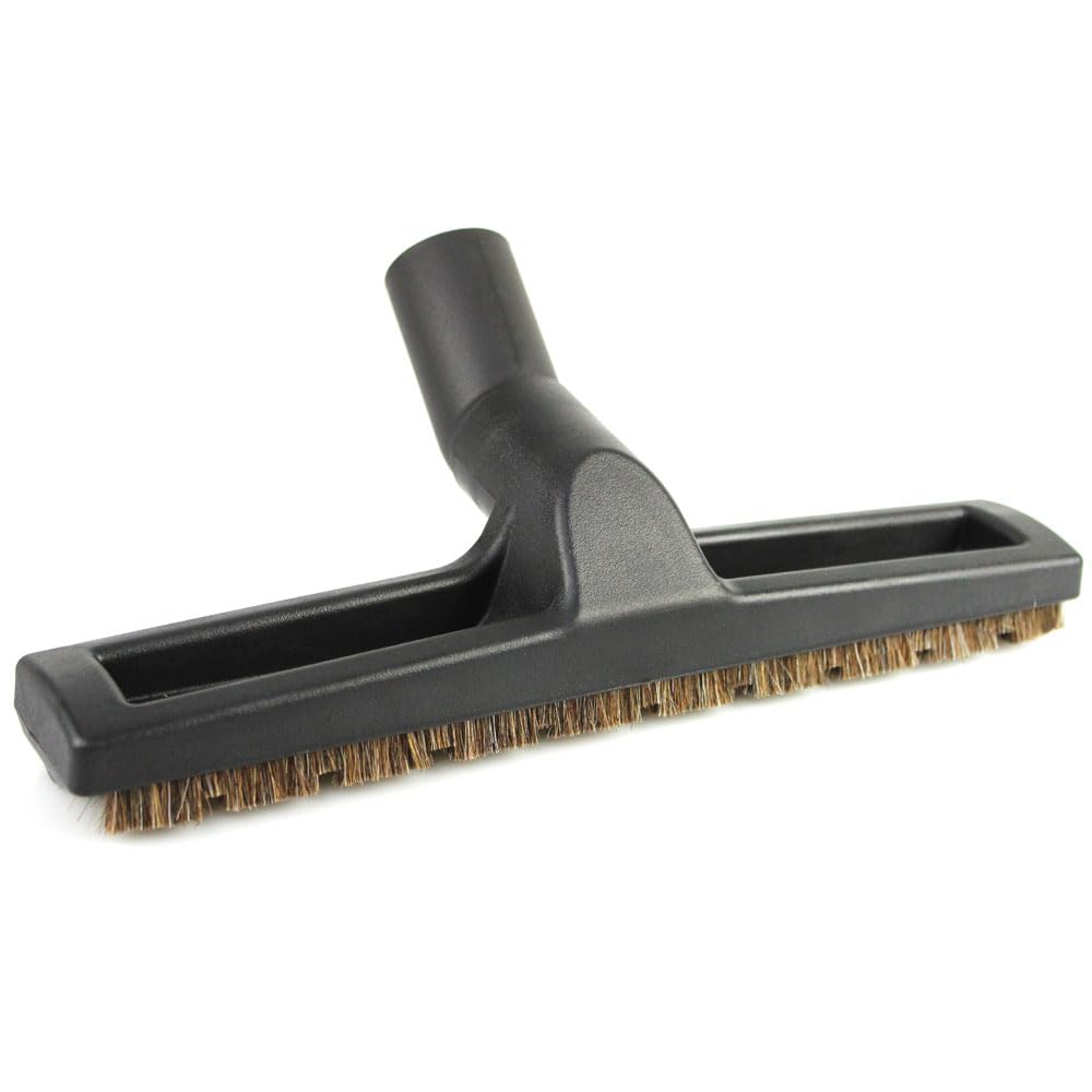 Mm Trading Premium Vacuum Cleaner Hard Floor Nozzle Suitable For Nilco, Nilfisk, Numatic, Ok. | With Gentle Horsehair Brushes And Swivel Joint | Diameter: 35Mm | Accessories