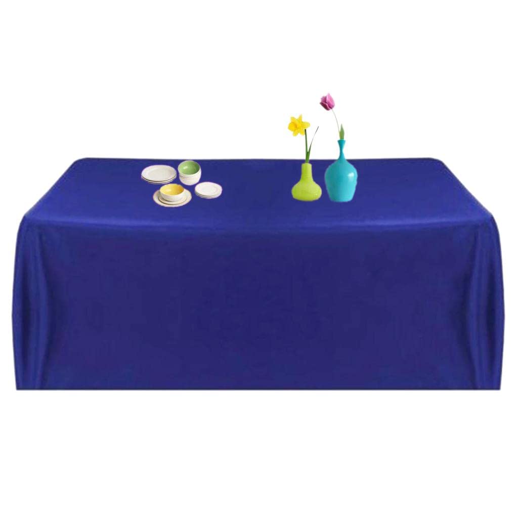 BNF®57'' Tablecloth Table Cover Square Satin Banquet Wedding Party Decor-Blue|Home & Garden | Kitchen, Dining & Bar | Linens & Textiles |1 X Tablecloth-image-8