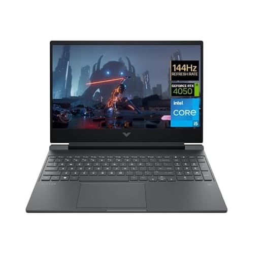 HP Victus (834V5EA) Laptop | 15,6" Full-HD Display | Core i512500H | 16 GB RAM | 512 GB SSD | Windows 11 | Clavier AZERTY Français | Argent mica |