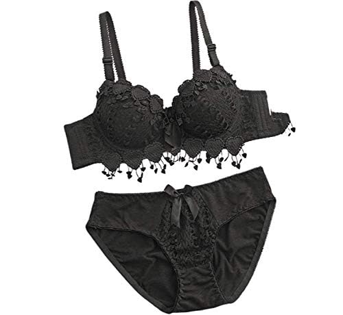 Image of SGC SWEDEN Women Net lace Lingerie Set||Lightly Padded Wired Bra & Panty Set||Bridel Set for Women & Girls