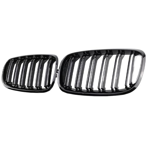 Calandre double lamelle BMW E70 E71 l'élégance du noir brillant