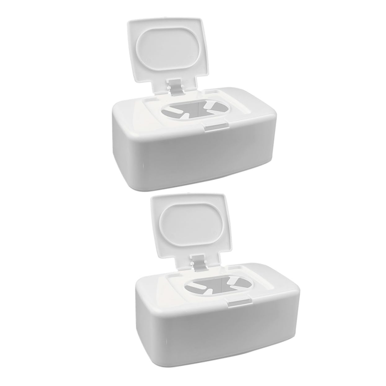 Ciieeo 6 Pcs Boîte De Rangement Décorer Étui À Mouchoirs avec Couvercle Étui À Lingettes Portable Étui À Lingettes pour Bébé Distributeur De Lingettes Portable Étui À Mouchoirs