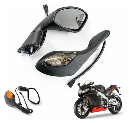 Espejo retrovisor para Aprilia RSV4 y RSV1000 2004-2016 con intermitentes 4