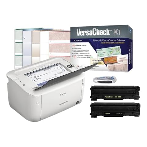 VersaCheck M15 MXD MICR Check Printer X1 Platinum Check Printing Software Bundle Cover
