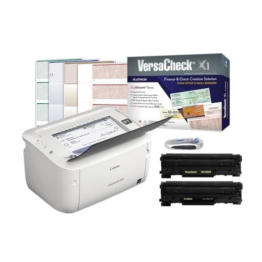 VersaCheck M15 MXD MICR Check Printer X1 Platinum Check Printing Software Bundle