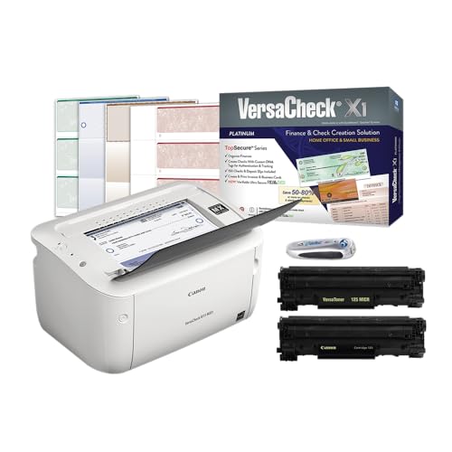 VersaCheck M15 MXD MICR Check Printer and VersaCheck X1 Platinum Check Printing Software Bundle by VersaCheck - Used condition - US$272.85
