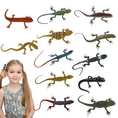Accessoire animal faux simulé et épingle à cheveux lézard de fête