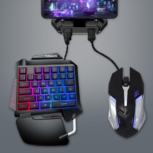 Teclado Gamer Lovskoo USB RGB Compacto miniatura 6