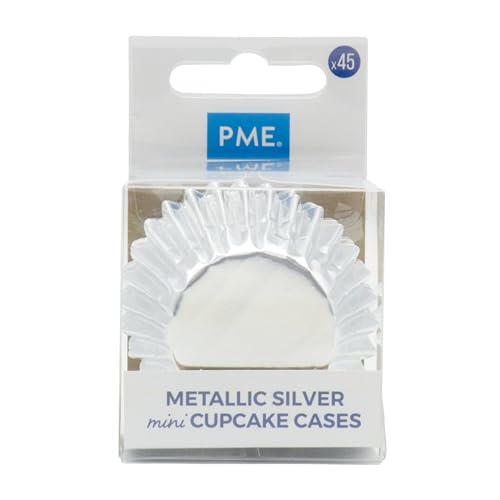 PME Cápsulas para Hornear Cupcakes, Tamaño Mini, Paquete de 45