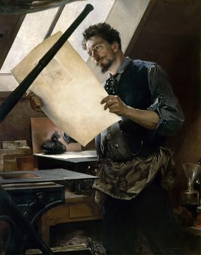 Tableaux Modernes Félicien Rops Dans Son Atelier Paul Mathey Wall Art Salon