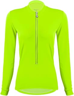 Women's Swift Cycling Jersey | Long Sleeve Brushed Fleece | Made in USA