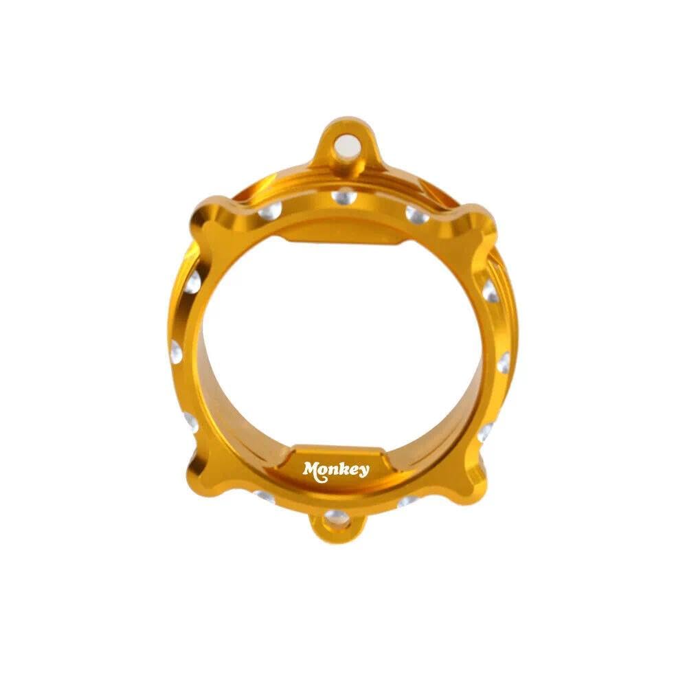 Monkey125 Perspektivklare Nockendeckel V2 für GROM125/MSX125/SF 2014-2024, Monkey 125 2018-2024, Super Cub C125,Trail125,CT125, Dax125, ST125 Alle Baujahre Motorrad Zylinderkopf-Seitendeckel (Gold)