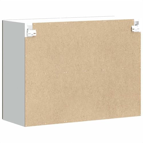 Lechnical Kitchen Wall Cabinet with Glass Door Porto Brown Oak,Kitchen Unit,Kitchen Wall Cabinet,Kitchen Wall Cabinet Storage-854094 - Image 9