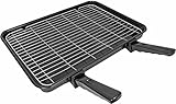 Large Vitreous Enamel Grill Pan 420mm x 320mm | Universal for all makes and models of Oven Cooker